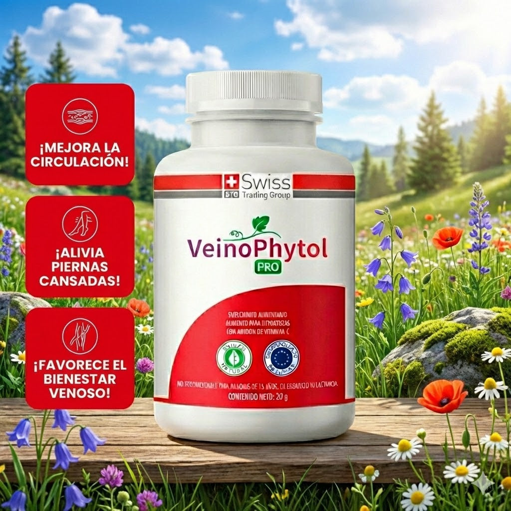 Veinophytol Pro Suplemento Para Várices 2000 Mg 30 Capsulas🦵🕸️