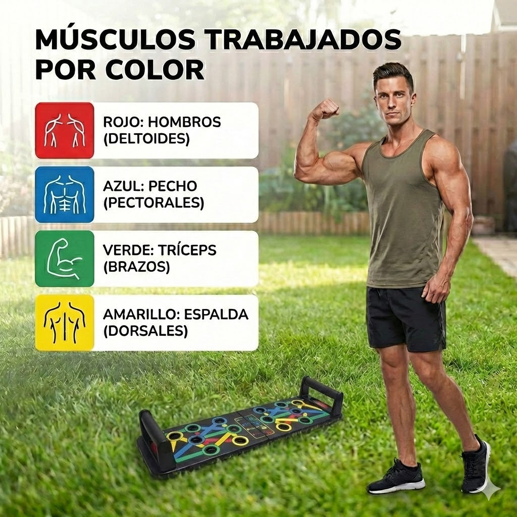 Tabla Push Up Flexiones 💪😎