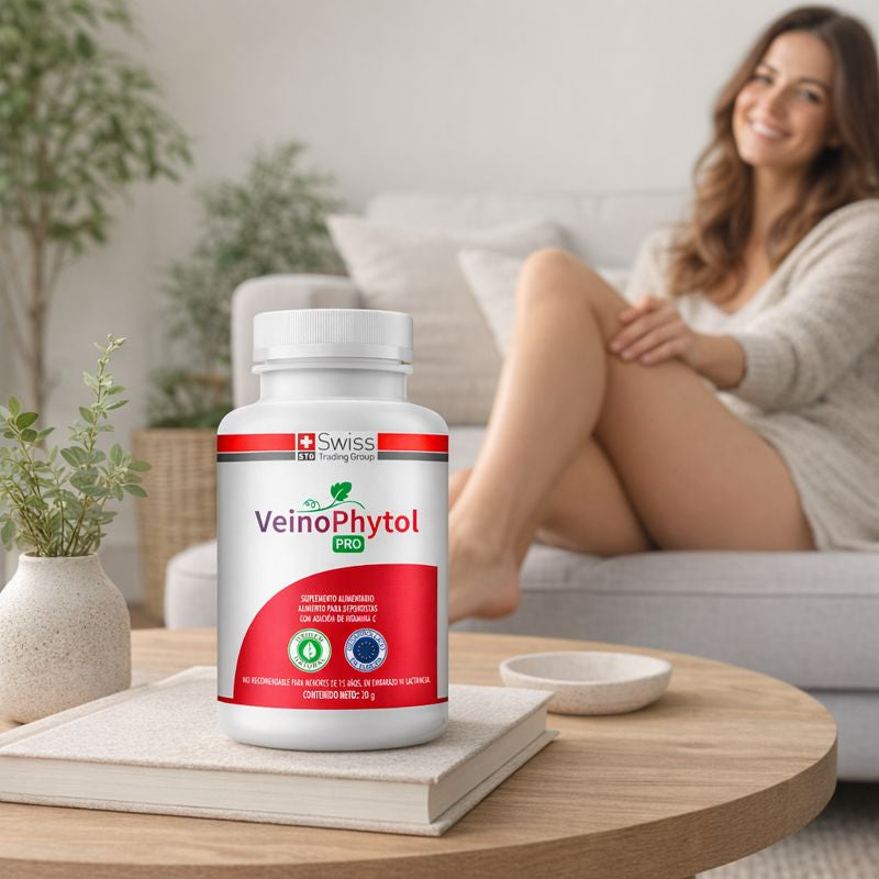 Veinophytol Pro Suplemento Para Várices 2000 Mg 30 Capsulas🦵🕸️