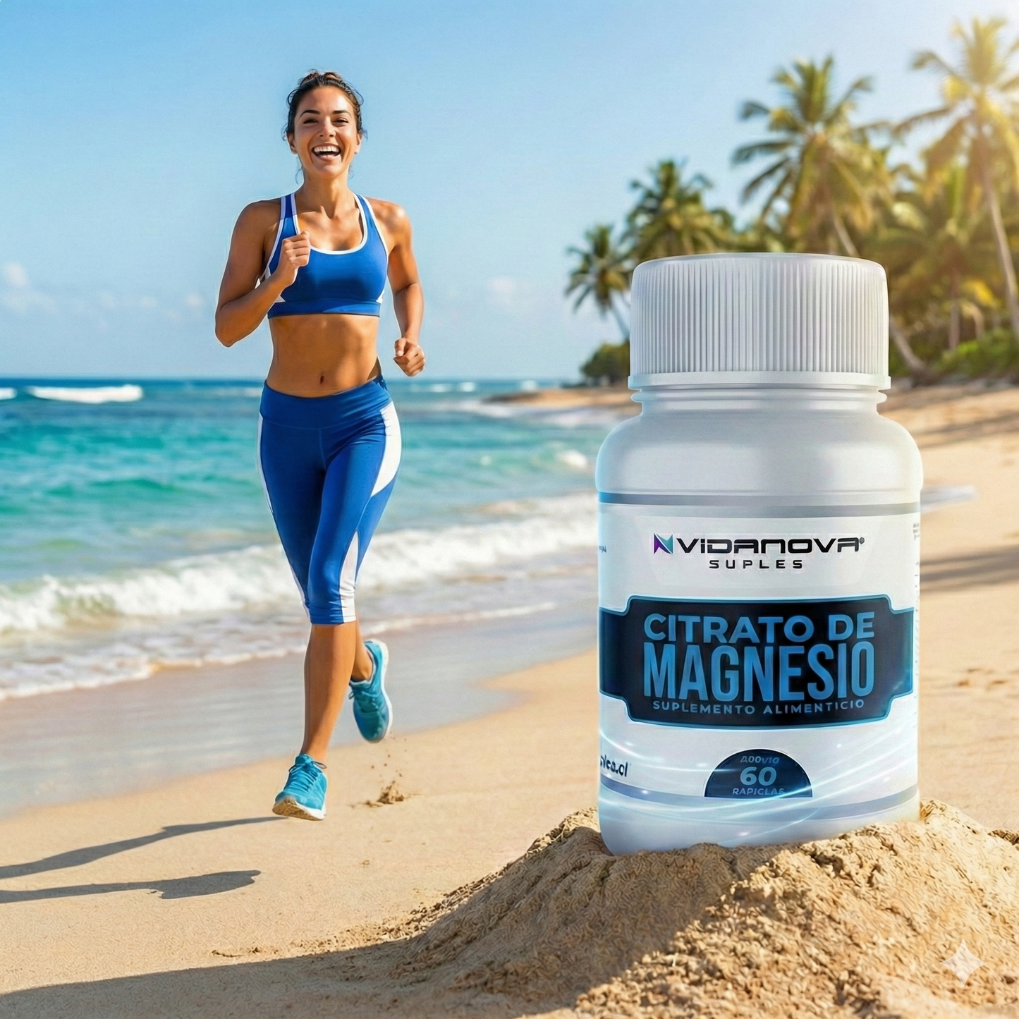 Citrato De Magnesio 400mg 60 Capsulas ⚡🌀