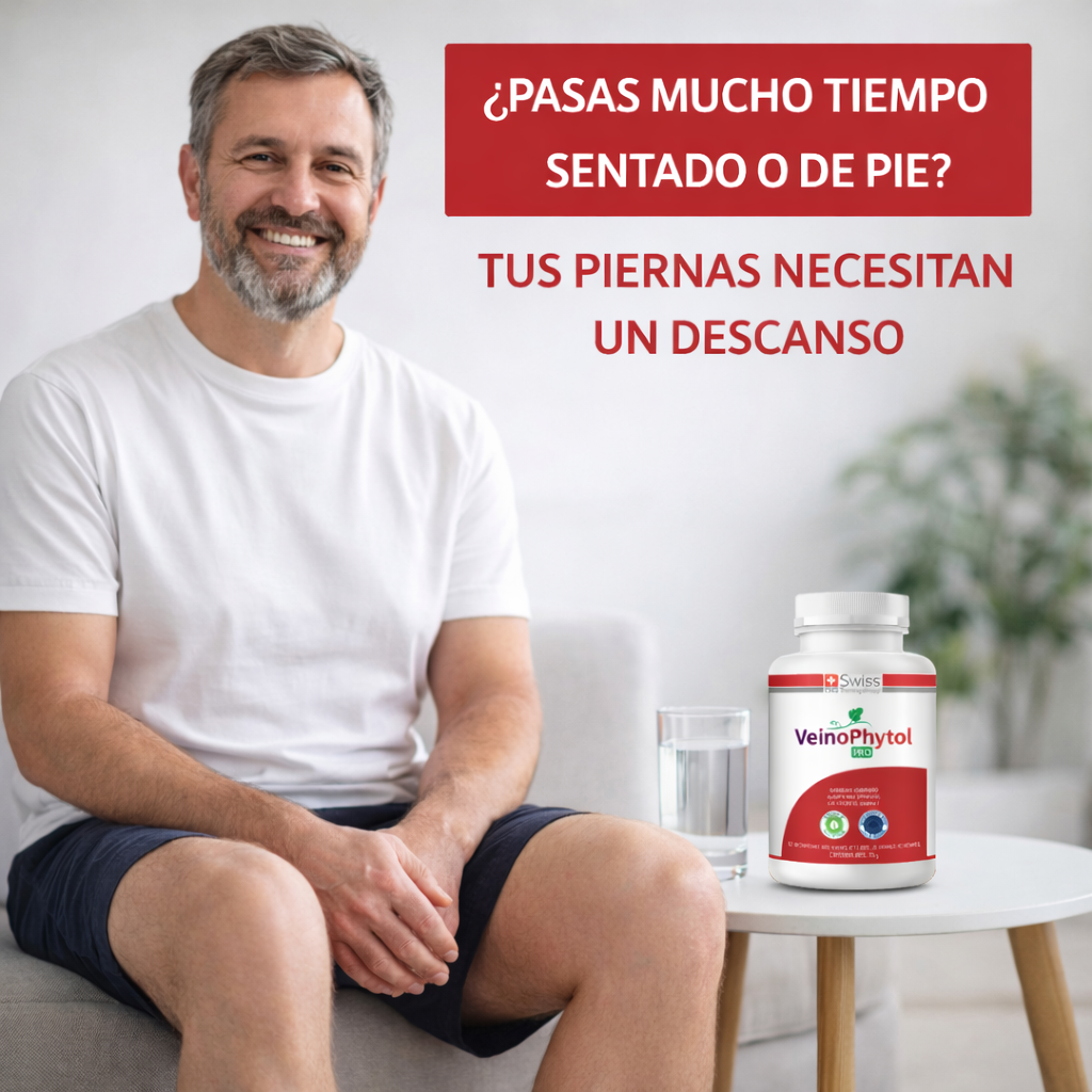 Veinophytol Pro Suplemento Para Várices 2000 Mg 30 Capsulas🦵🕸️