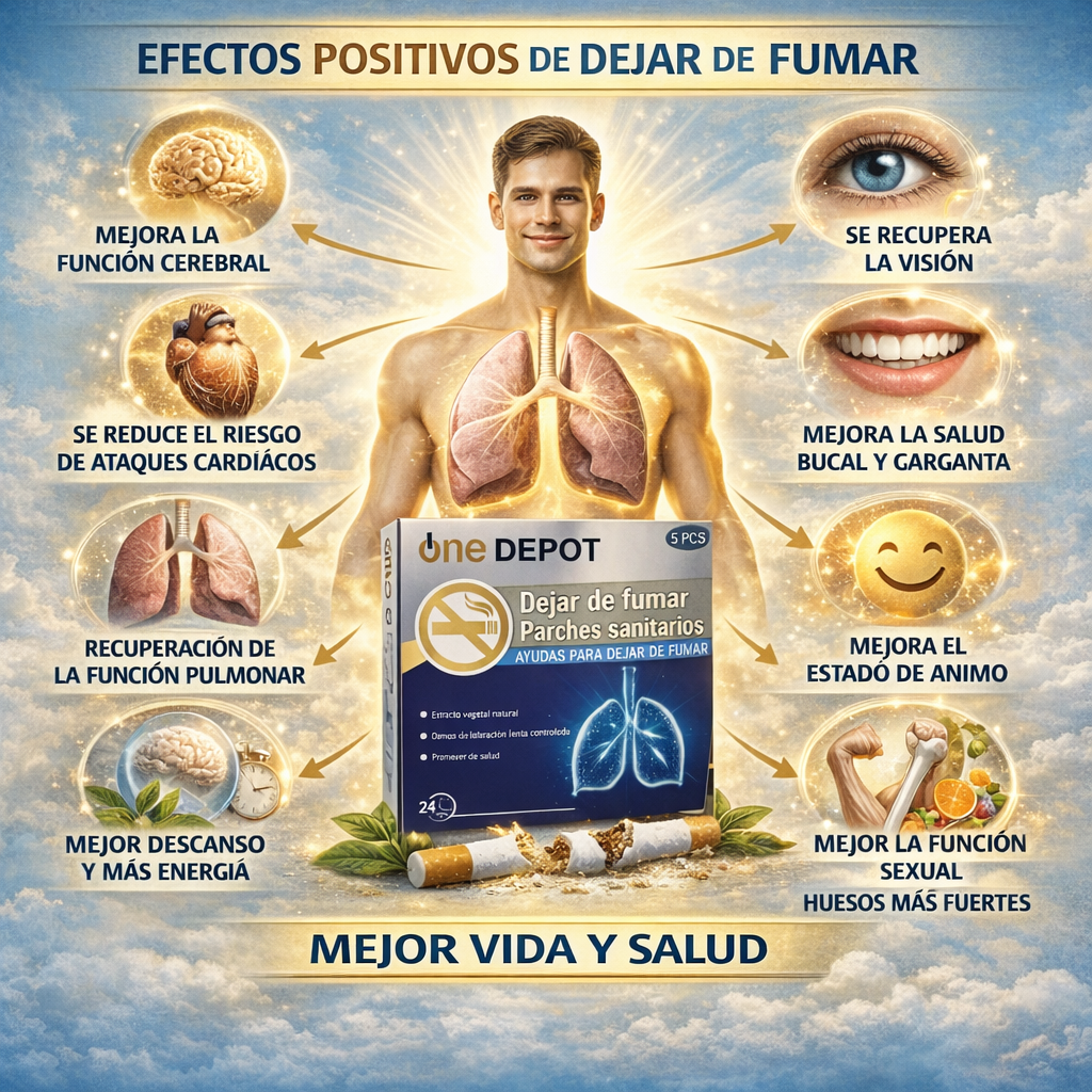 Parche Para Dejar De Fumar Nicotina ❌🚬